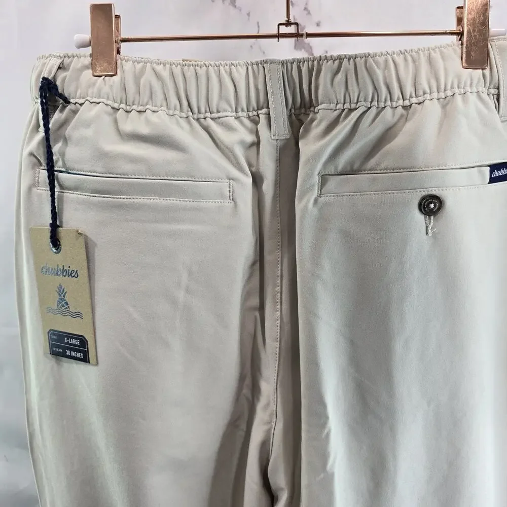Chubbies Pants Mens Beige Everywear Khakinators Straight Chino